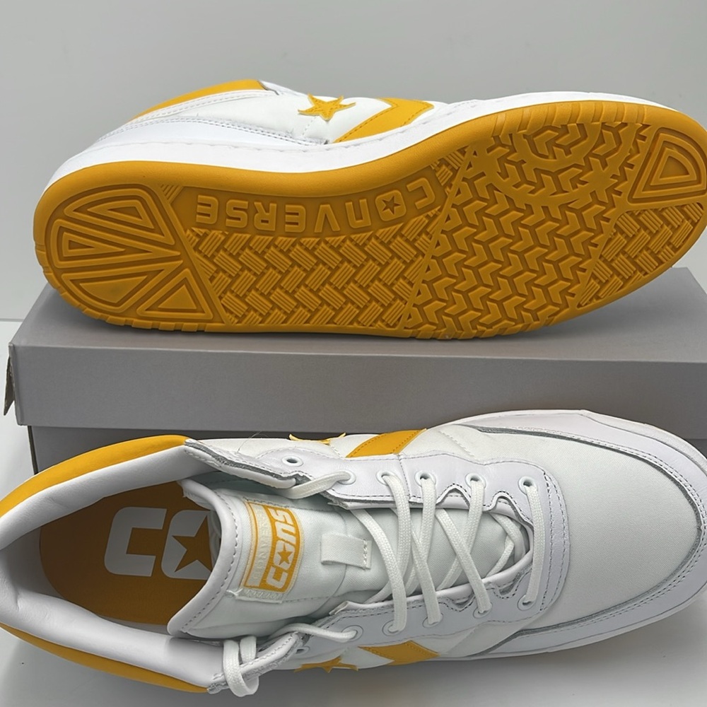 Converse Men’s Sneakers A08687C
FASTBREAK PRO MID WHITE/LIGHT YELLOW/WHITE - Picture 3 of 16